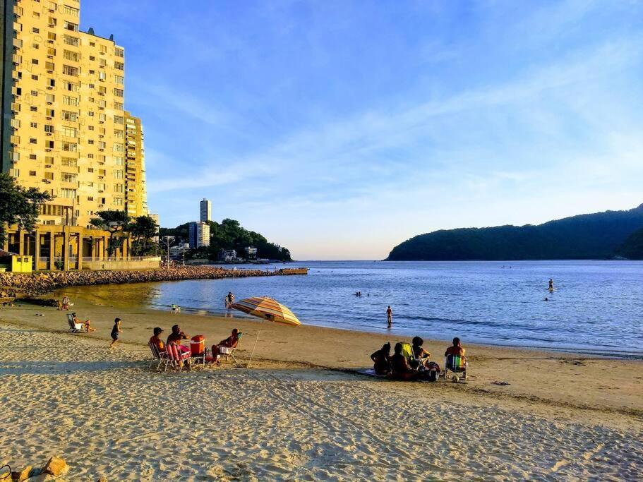 Apto Aconchegante Sao Vicente Perto Da Praia 外观 照片